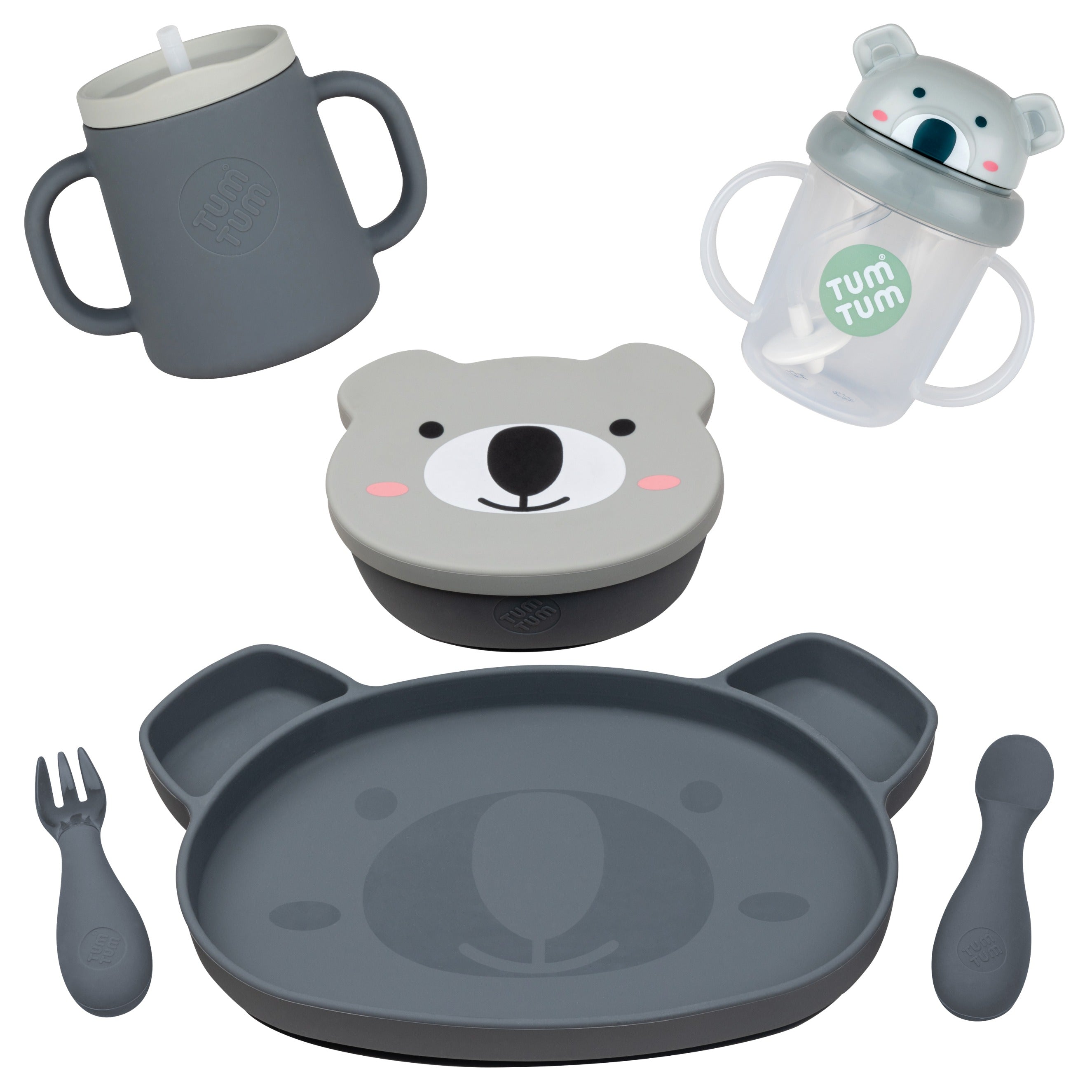 Tum Tum Weaning Baby Weaning Bundle Plus Kev Koala Series 3 coffret repas