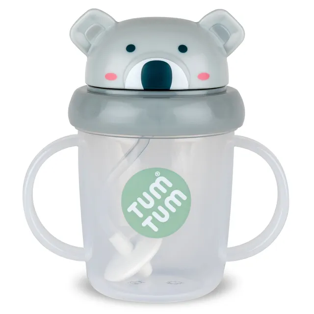 Tum Tum Cups Tippy Up Sippy Cup Kev Koala tasse à paille 200 ml