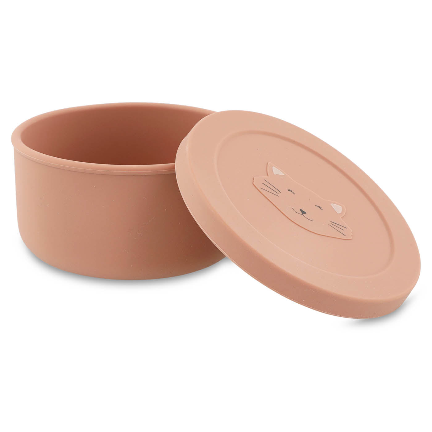 Trixie Baby Boîtes à goûter et boîtes repas Boîte à collations Mrs. Cat silicone