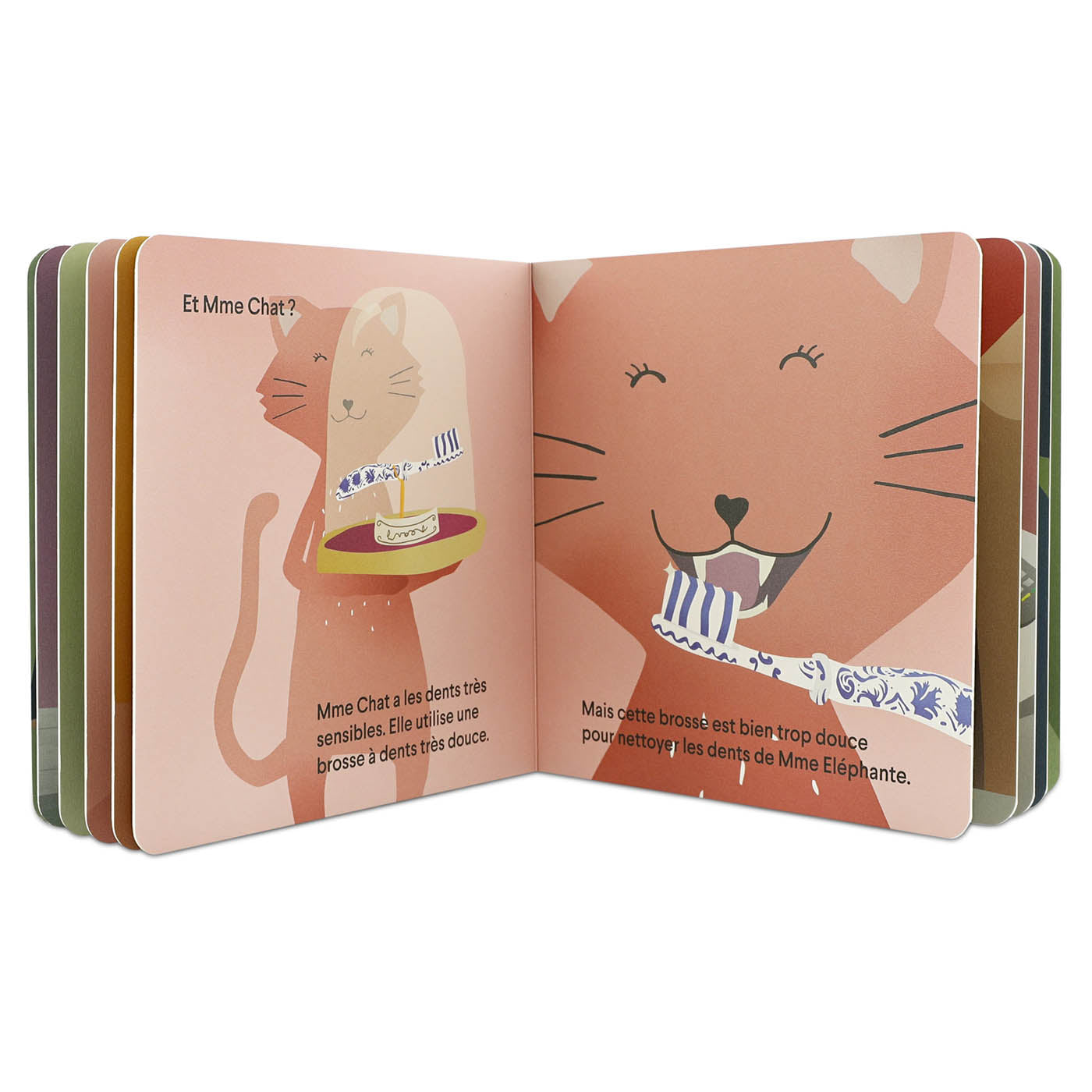 Trixie Baby Jeux, puzzles & livres Livre de conte Les dents de l'Eléphant sont sales FR livre en français