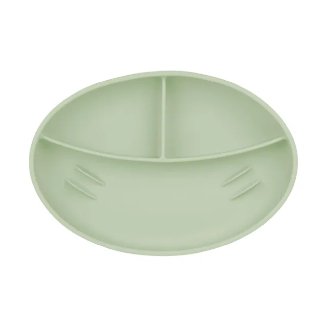 Babymoov Isy / Babybols assiette compartimentée antidérapante en silicone