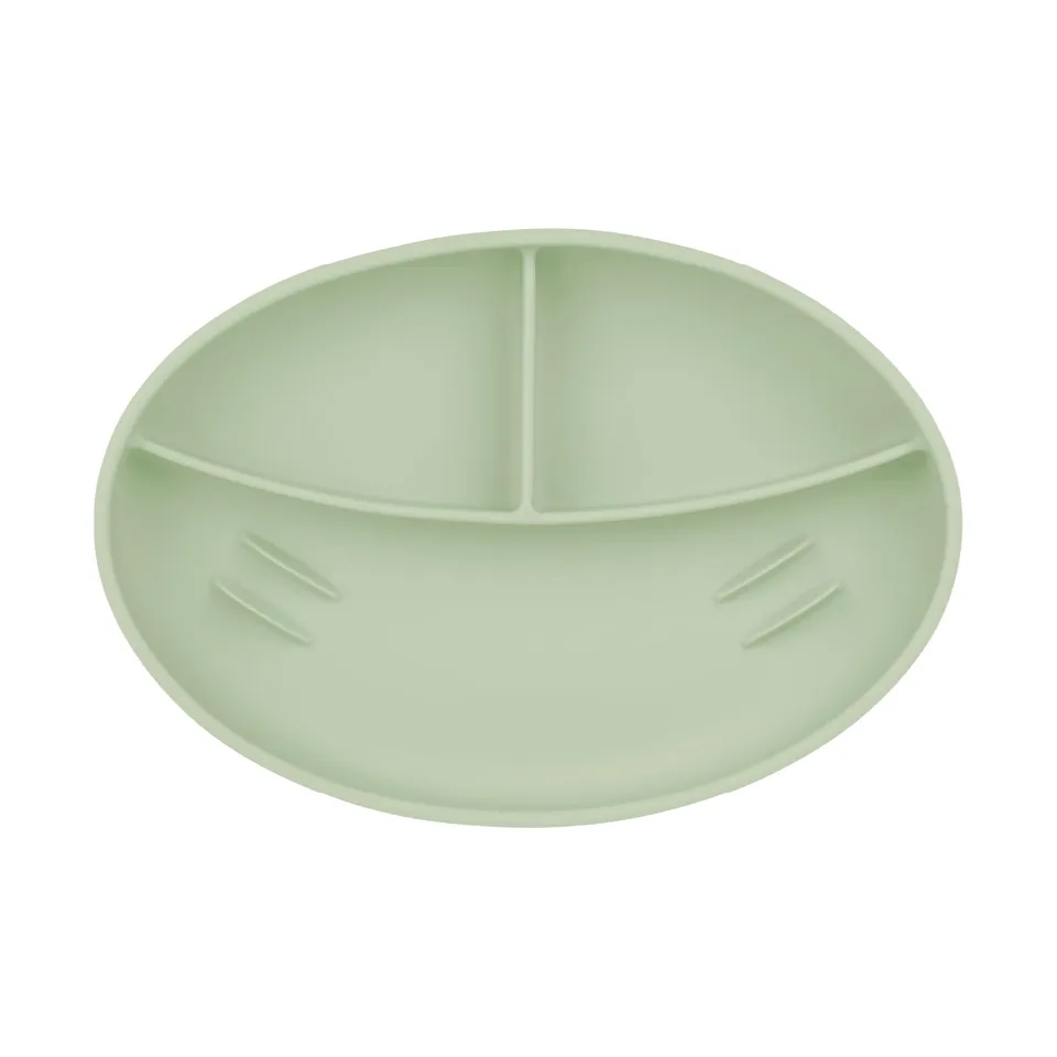 Babymoov Isy / Babybols assiette compartimentée antidérapante en silicone