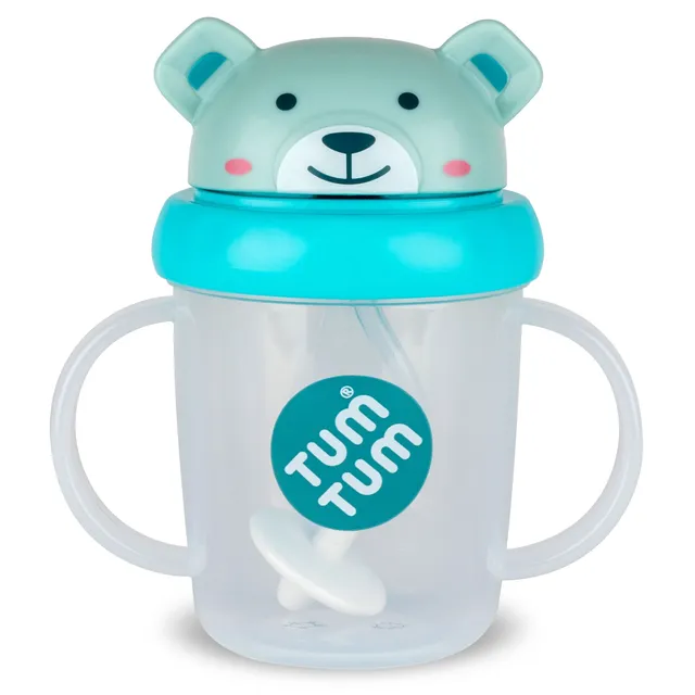 Tum Tum Cups Tippy Up Sippy Cup Boris Bear tasse à paille 200 ml