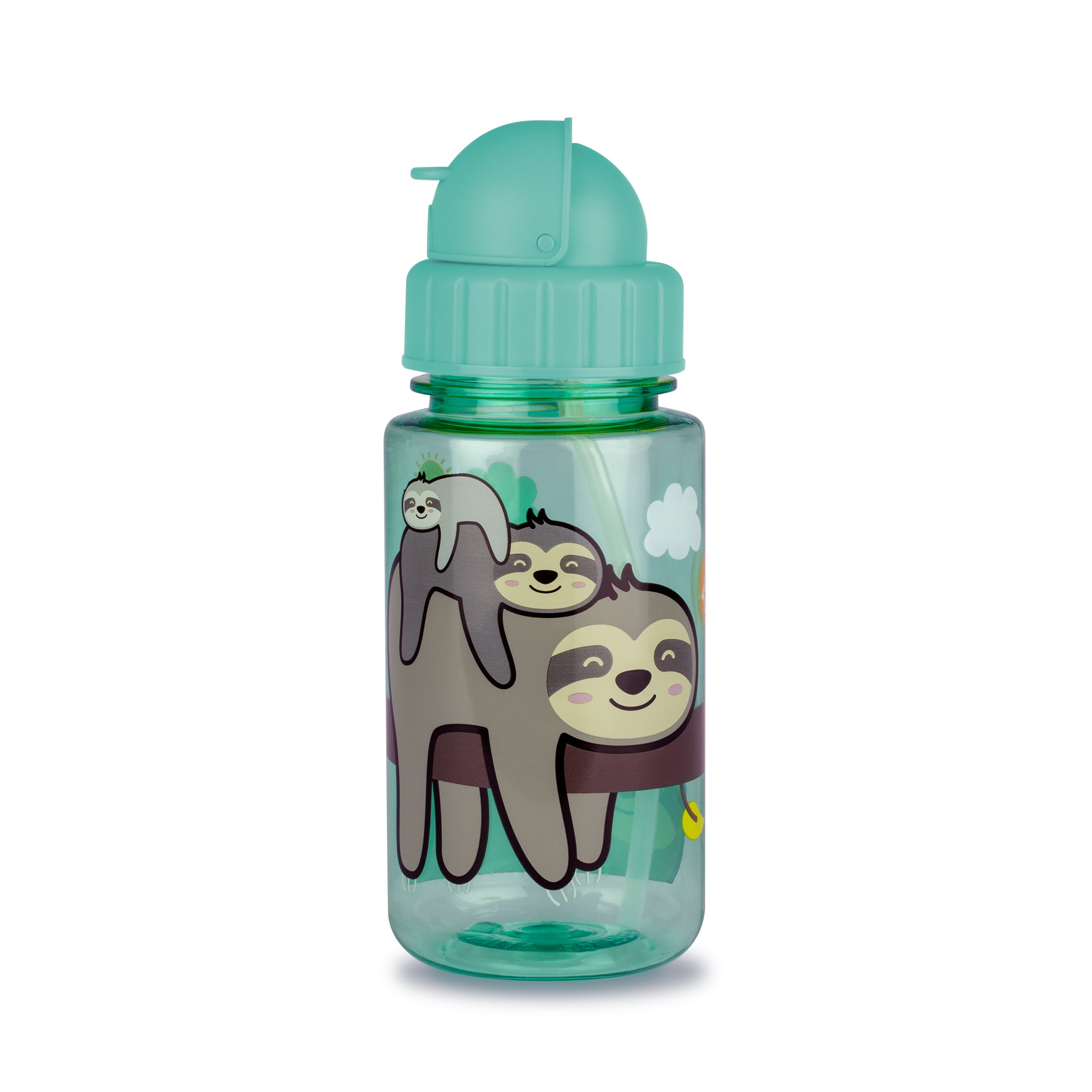 Tum Tum Water Bottles Stanley Sloth gourde enfant 400 ml, avec paille