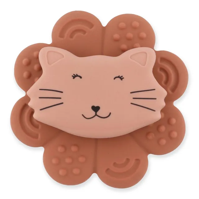 Trixie Baby Jouets sensoriels Mrs. Cat spinner à ventouse en silicone alimentaire