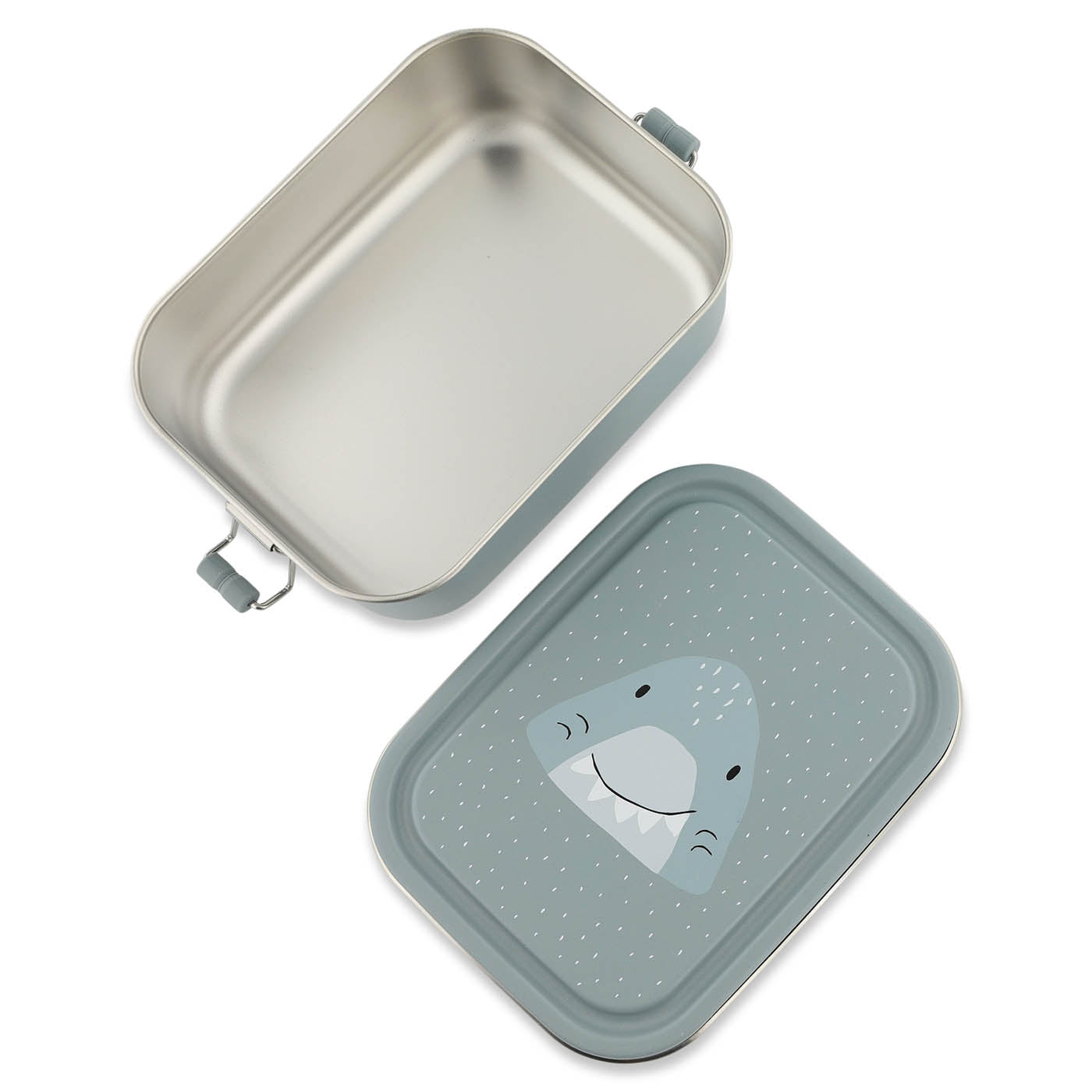 Trixie Baby Boîtes à goûter et boîtes repas Boîte repas petite Mr. Shark inox