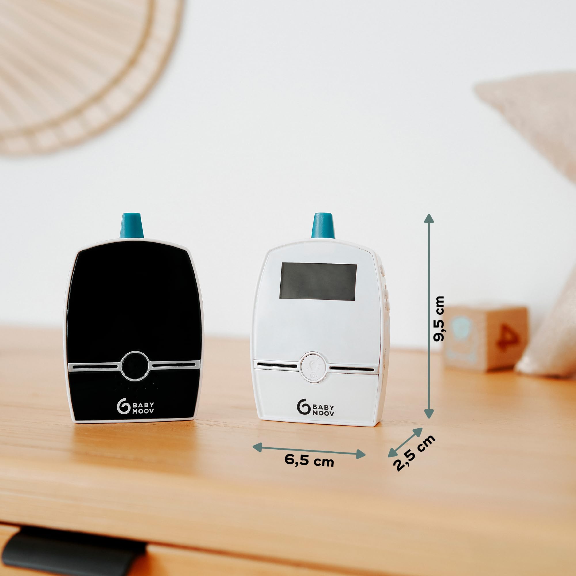 Babymoov YOO Premium Care babyphone audio, portée 1 400 m