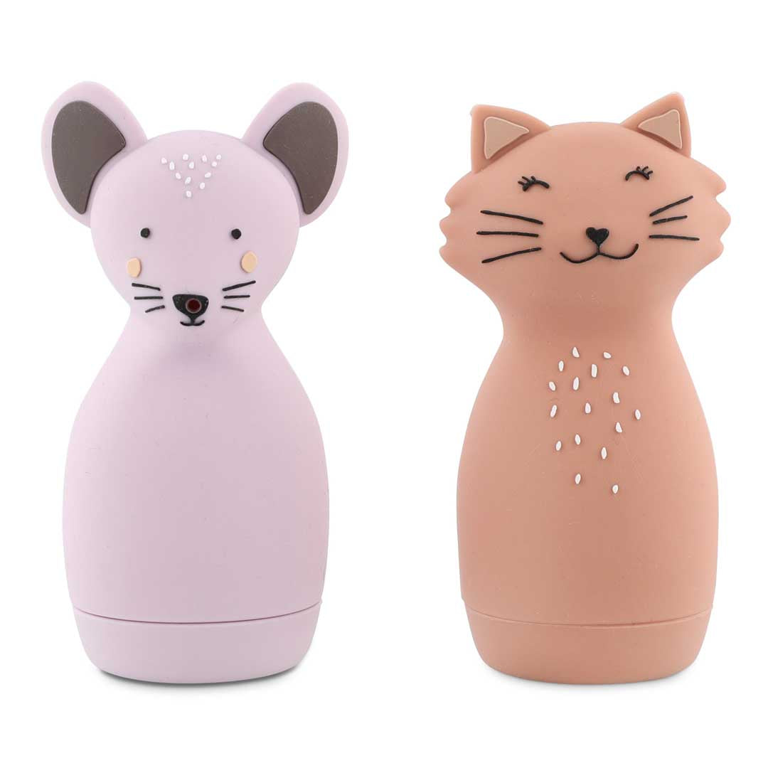 Trixie Baby Jouets de bain Mrs. Cat & Mrs. Mouse aspergeurs