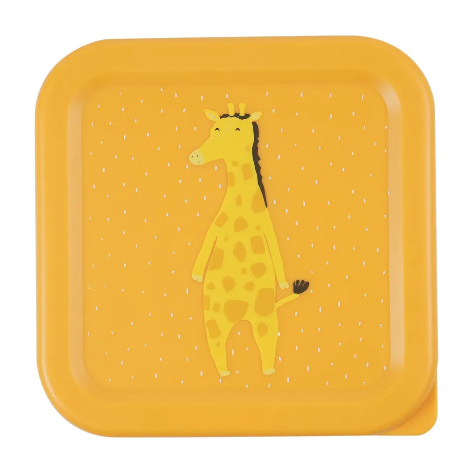 Trixie Baby Boîtes à goûter et boîtes repas Boîtes à goûter 3 pièces Mr. Giraffe