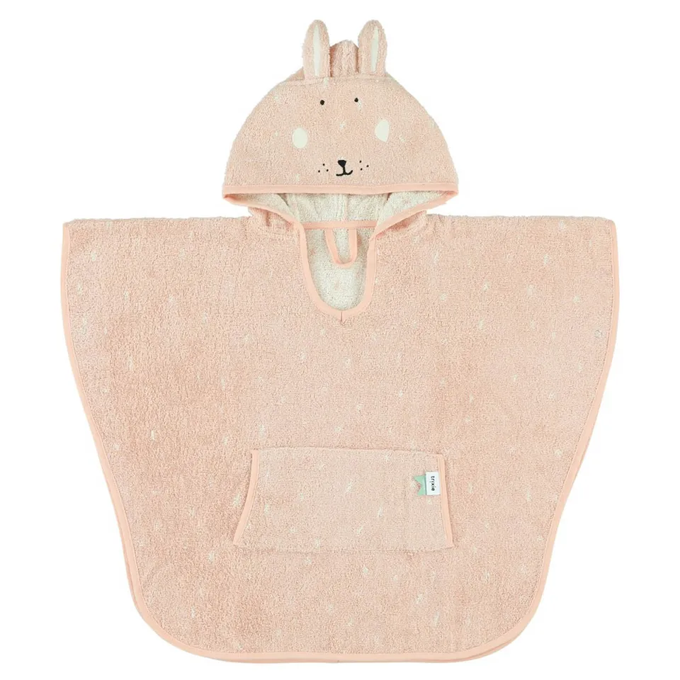 Trixie Baby Ponchos Poncho Mrs. Rabbit coton bio