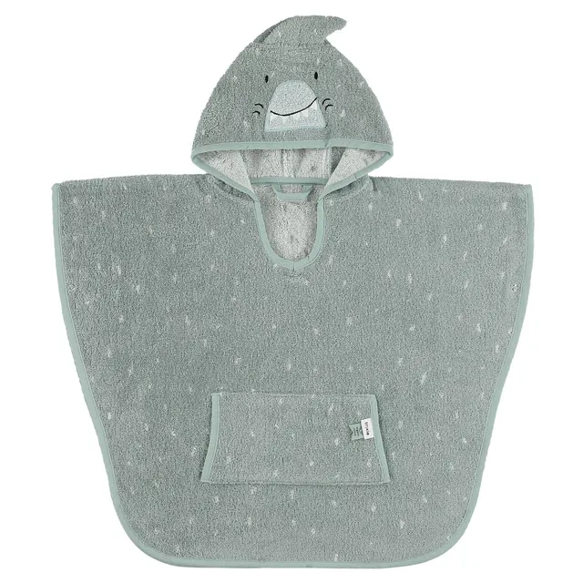 Trixie Baby Ponchos Mr. Shark poncho de bain coton bio
