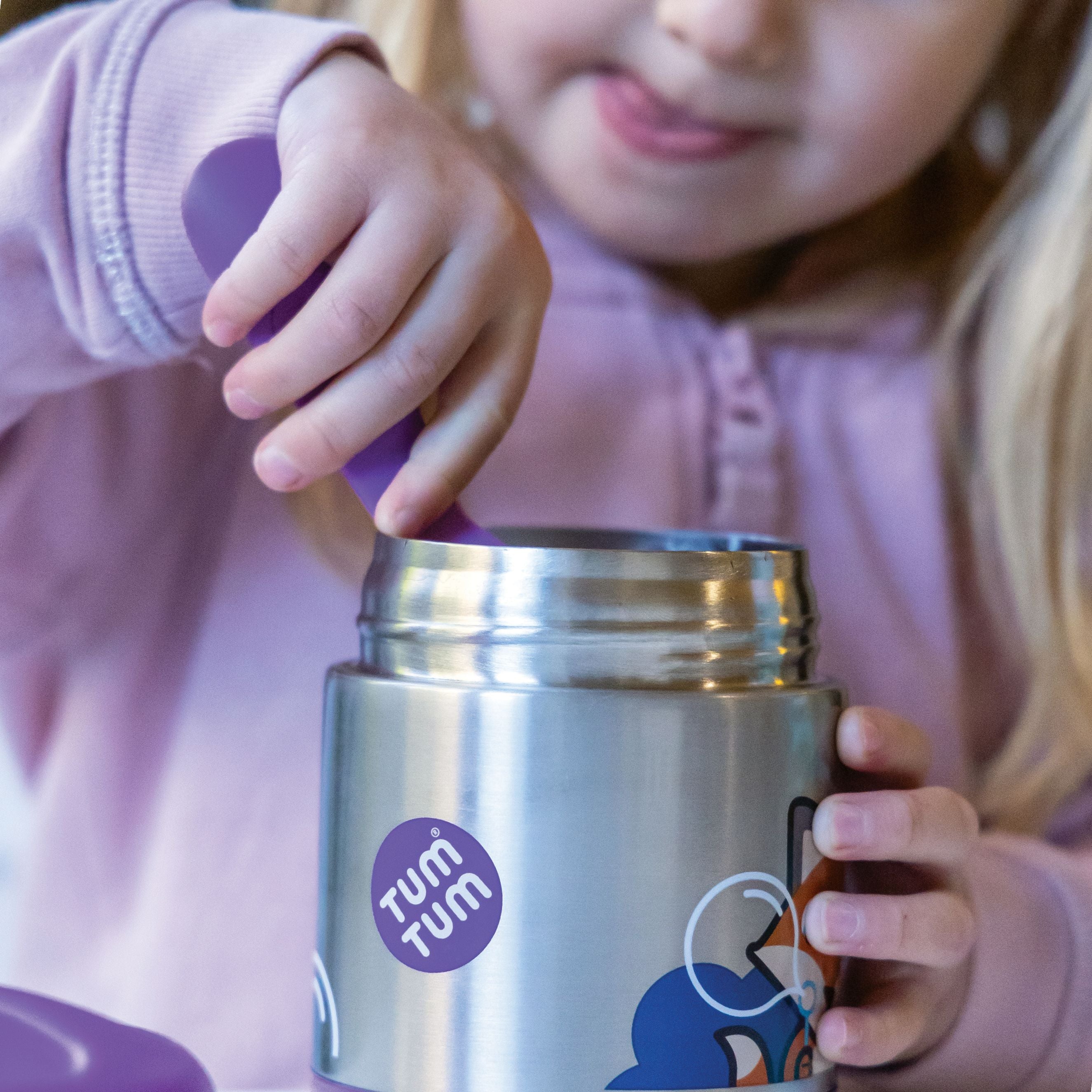 Tum Tum Food Flasks gourde alimentaire Felicity Fox 300 ml isotherme