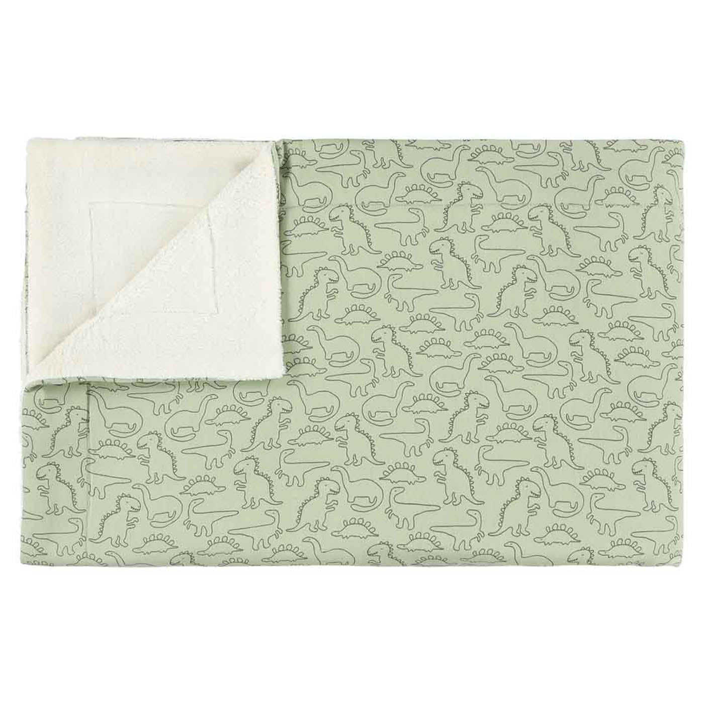 Trixie Baby Literie de bébé Couverture 75x100 cm Daring Dino douce