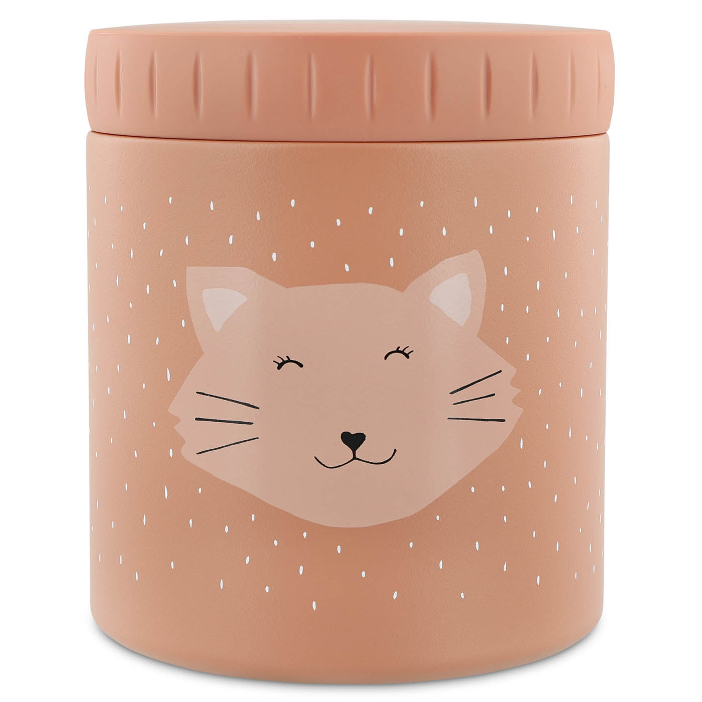 Trixie Baby Boîtes à goûter isothermes Mrs. Cat boîte alimentaire 500 ml inox