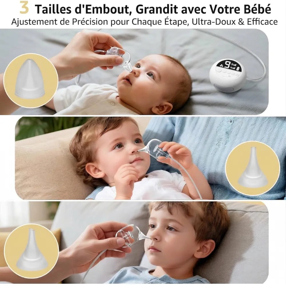 Baby-Crea Mouche Bébé Électrique électronique rechargeable USB-C