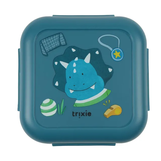 Trixie Baby Boîtes à goûter Ballplayer Mr. Triceratops boîte avec clips