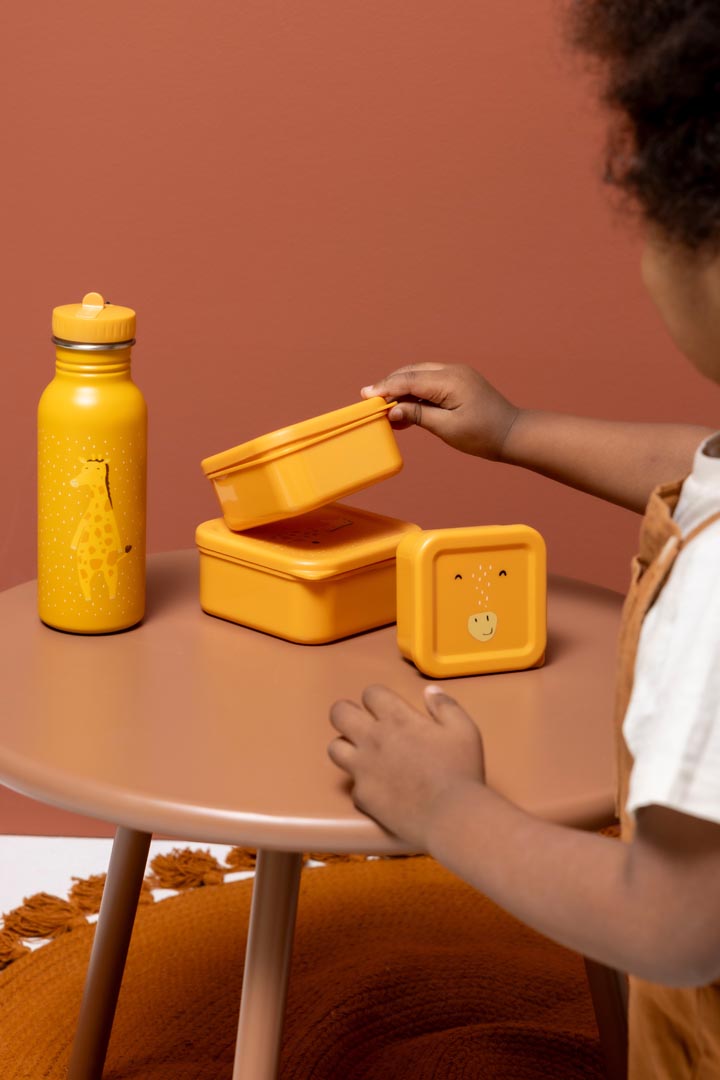 Trixie Baby Boîtes à goûter et boîtes repas Boîtes à goûter 3 pièces Mr. Giraffe