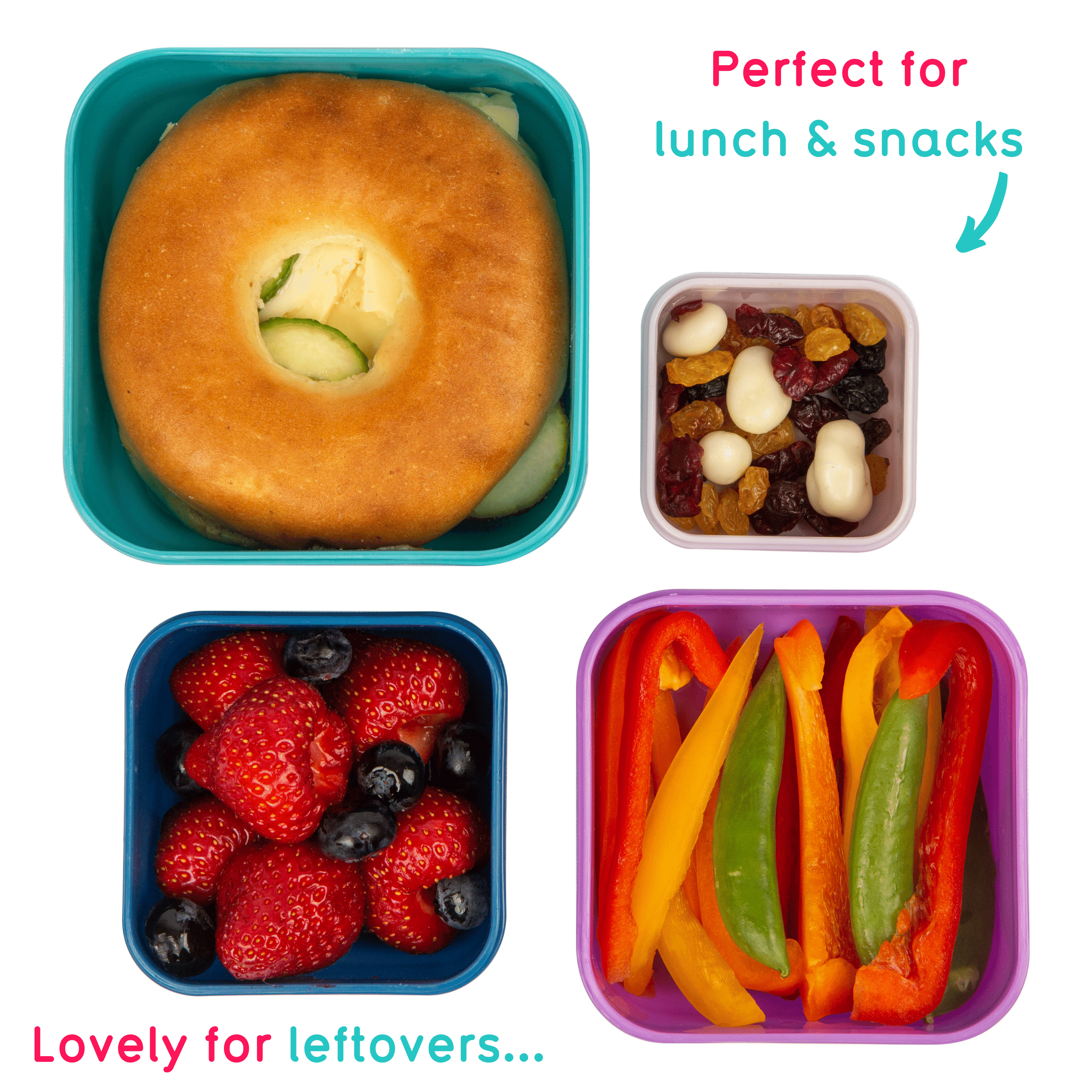 Tum Tum Lunch Bags Kids Lunch Bag Bundle Felicity Fox sac déjeuner enfant