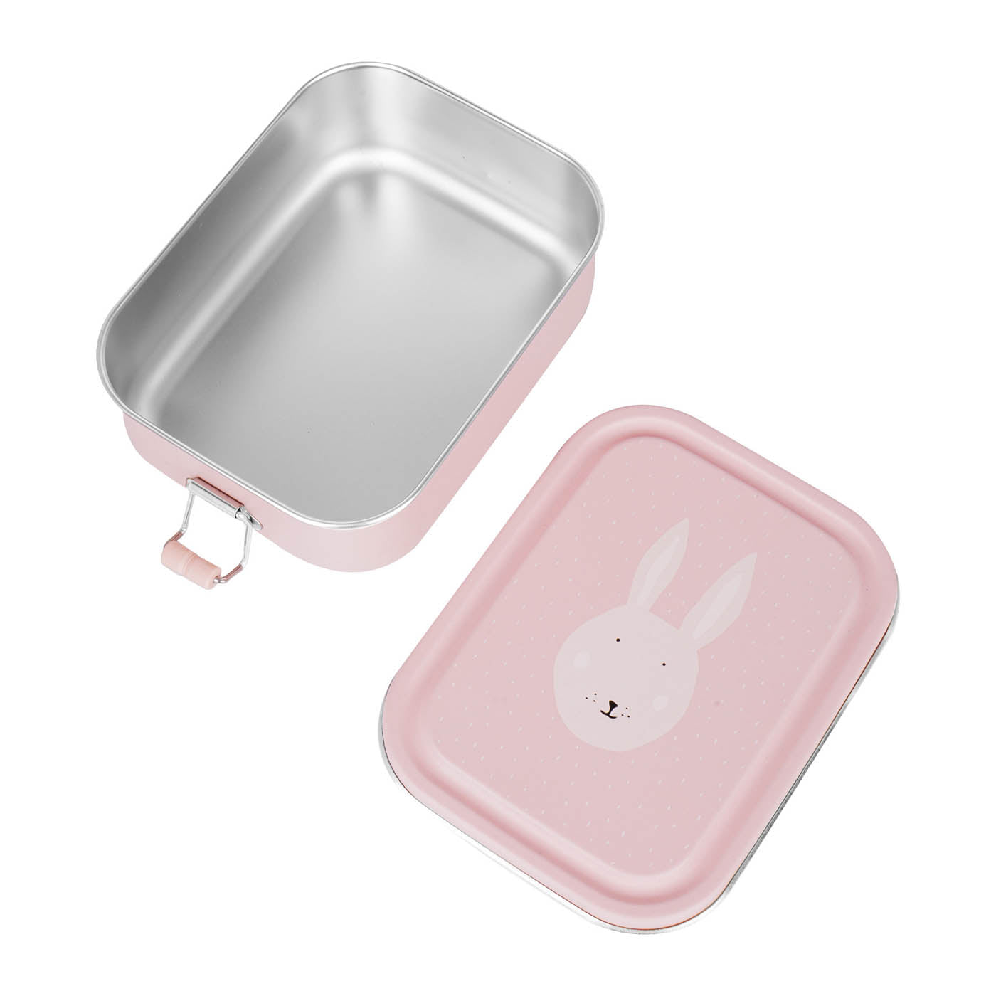 Trixie Baby Boîtes à goûter et boîtes repas Boîte repas petite Mrs. Rabbit inox