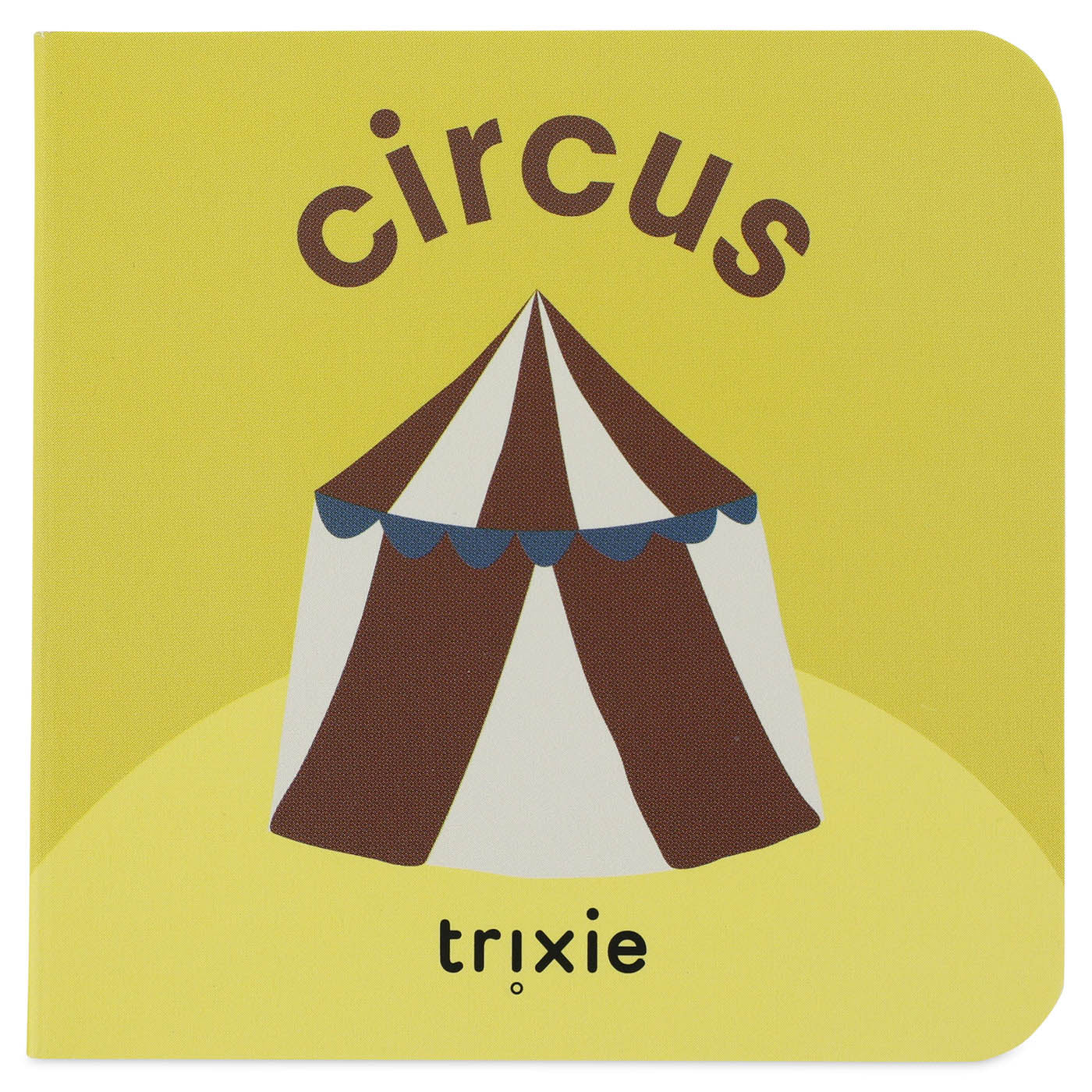 Trixie Baby Jeux, puzzles & livres Petite bibliothèque 4 livres Cirque, Maison, Iglou, Fête
