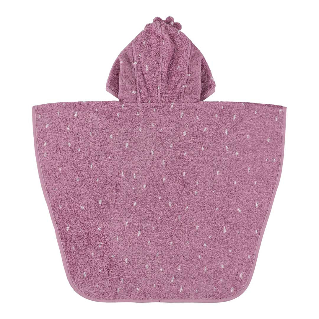 Trixie Baby Ponchos Poncho - Mrs. Peacock en coton bio