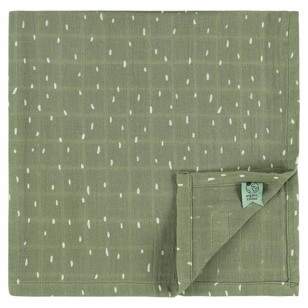 Trixie Baby Langes en mousseline Daring Dino 3 pièces 55 x 55 cm coton bio
