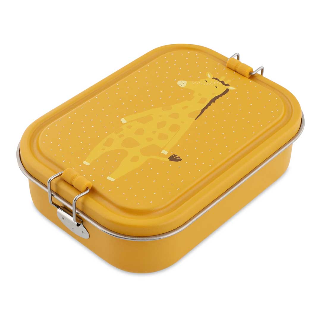 Trixie Baby Mr. Giraffe grande boîte repas inox avec compartiment