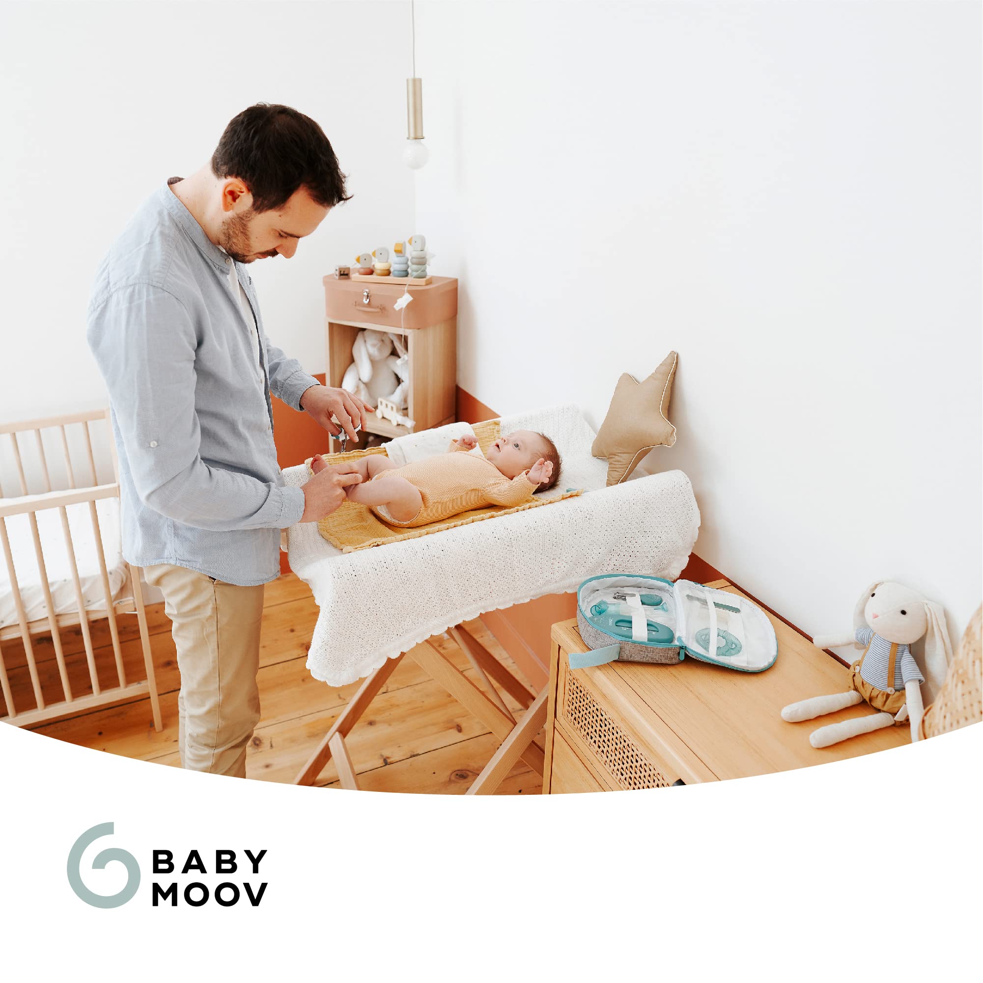 Babymoov Moov / Moov & trousse de soin bébé 9 accessoires Aqua