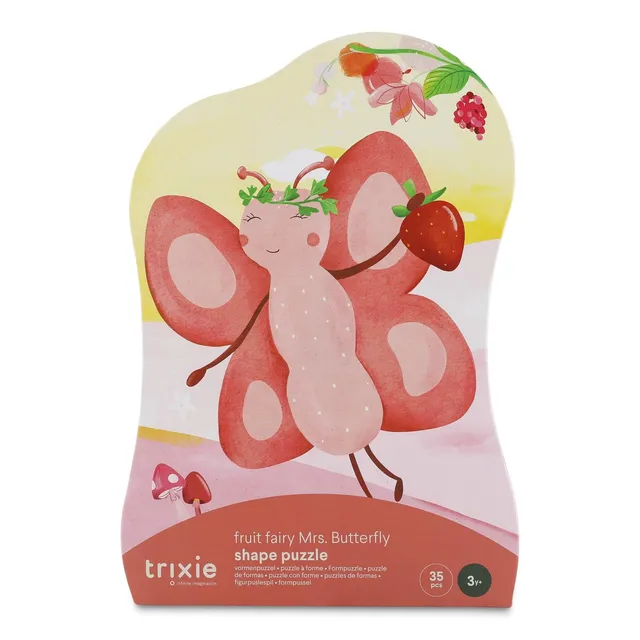 Trixie Baby Jeux, puzzles & livres Fée des fruits Mrs. Butterfly puzzle 35 pièces