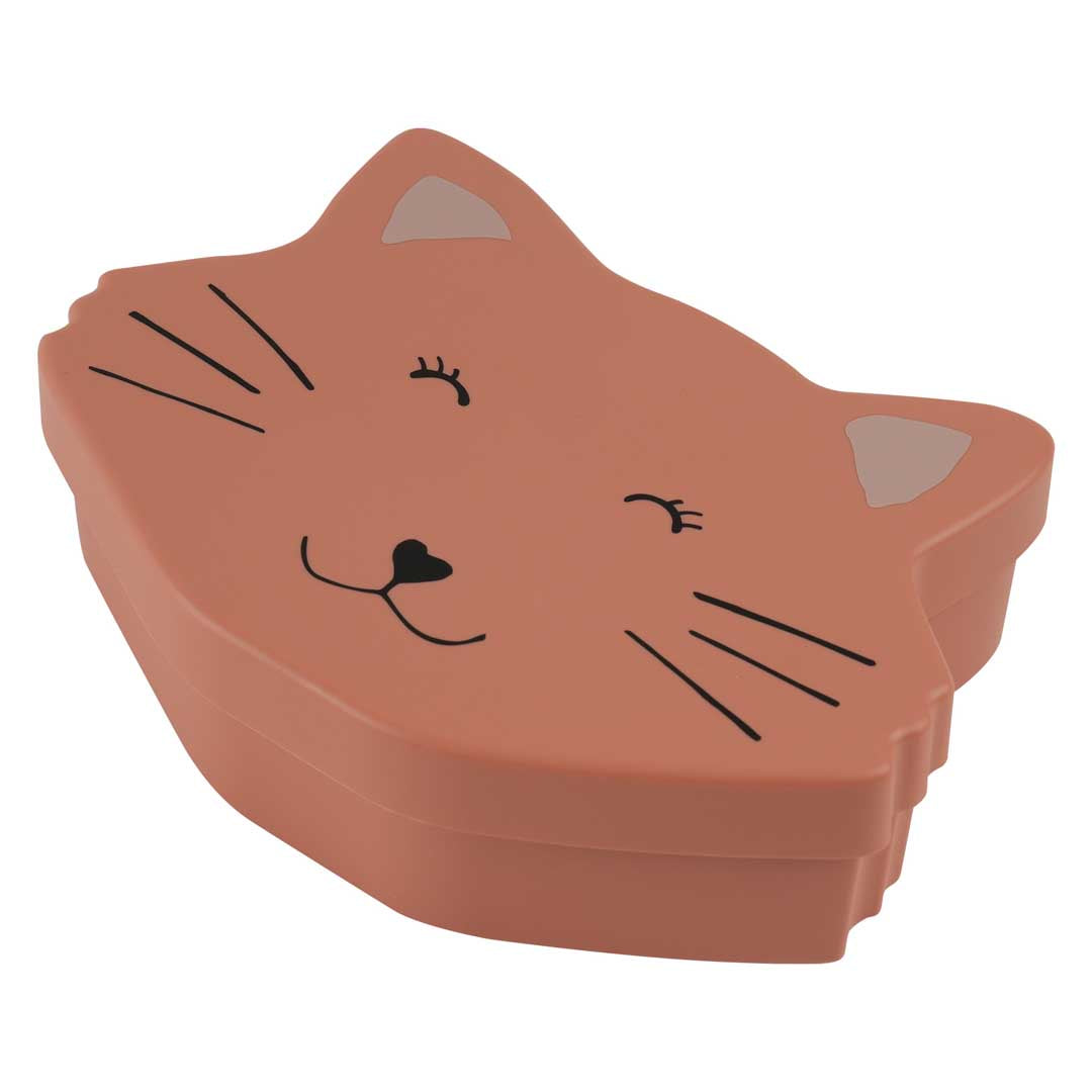 Trixie Baby Boîtes à goûter et boîtes repas Boîte repas en forme Mrs. Cat lave-vaisselle