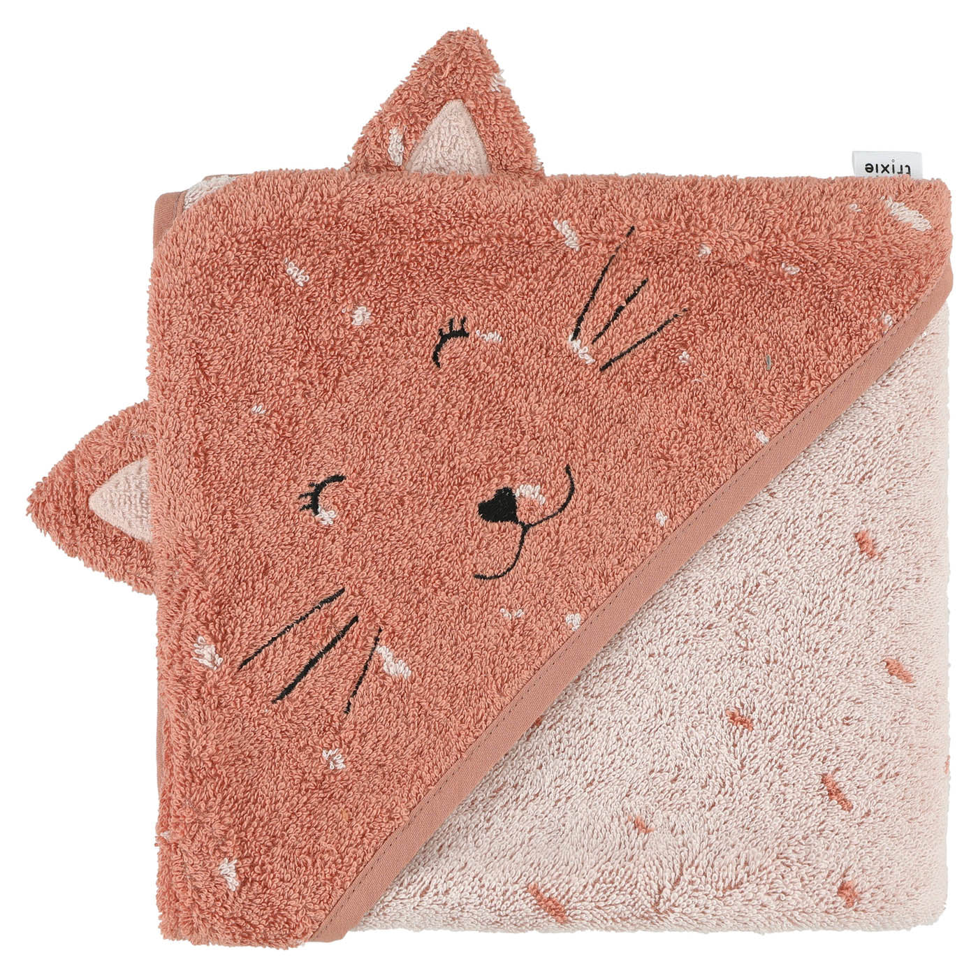 Trixie Baby Capes de bain 75x75cm - Mrs. Cat cape de bain bébé