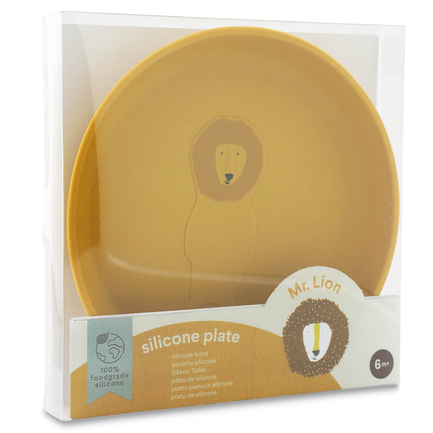 Trixie Baby Vaisselle Mr. Lion assiette en silicone alimentaire