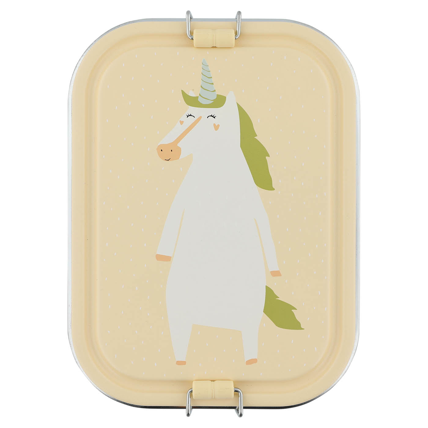 Trixie Baby Boîtes à goûter et boîtes repas Mrs. Unicorn grande boîte repas inox