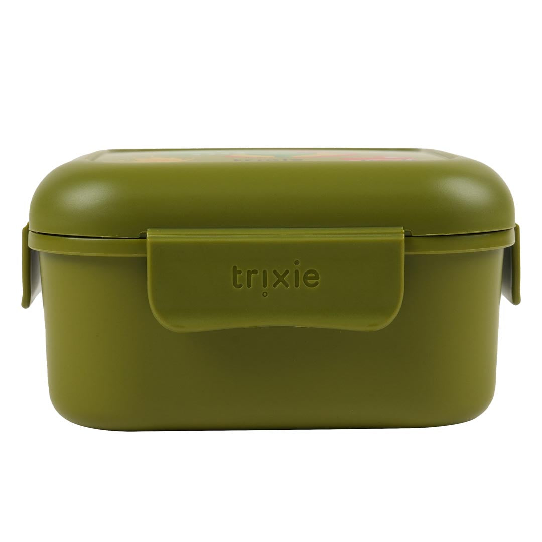 Trixie Baby Boîtes à goûter et boîtes repas Boîtes à goûter avec clips Fireman Mr. Dino