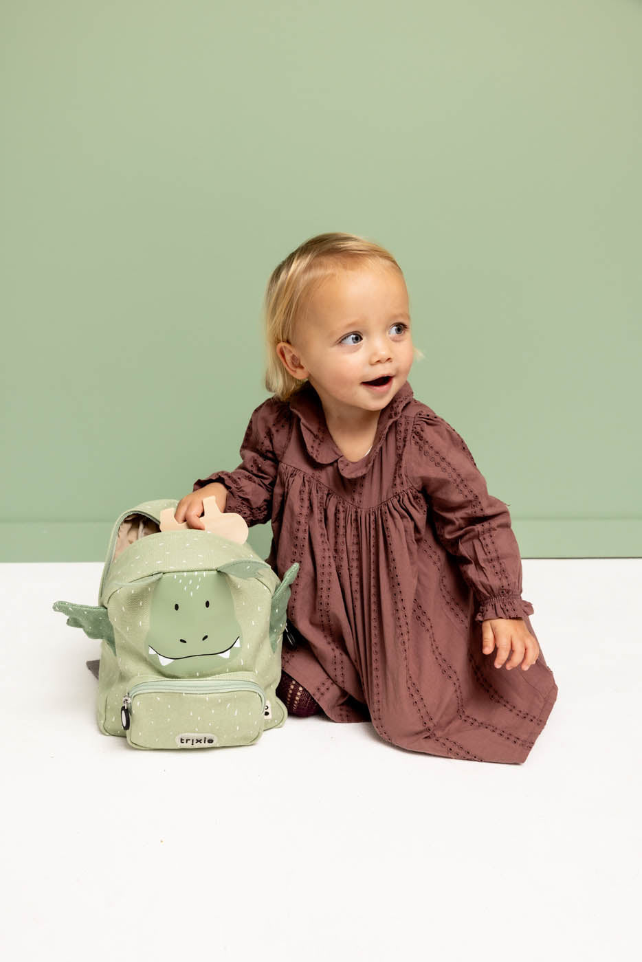 Trixie Baby Sacs à dos Sac à dos petit Mr. Dragon sac à dos enfant hydrofuge