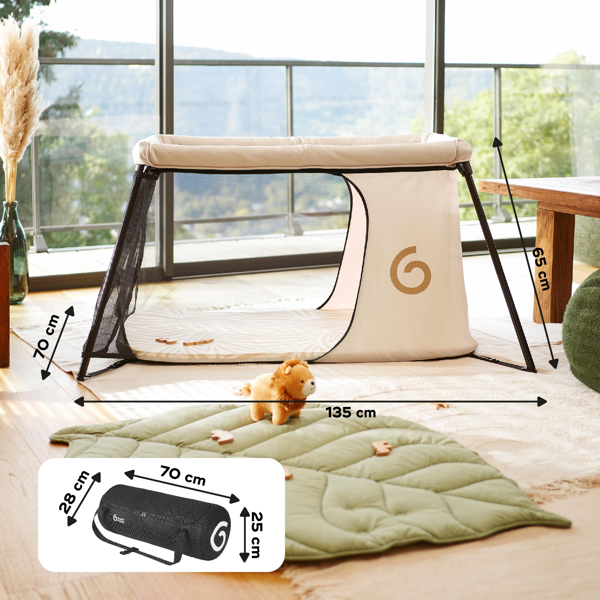 Babymoov Moov / Moov & Moov Sleep lit parapluie naissance à 4 ans
