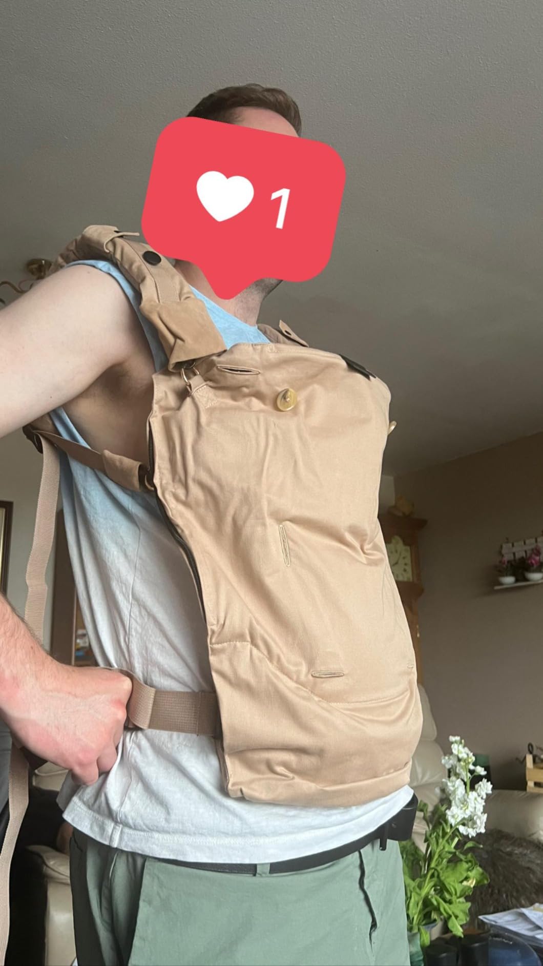 Babymoov Moov & Boost porte-bébé beige évolutif et réhausseur