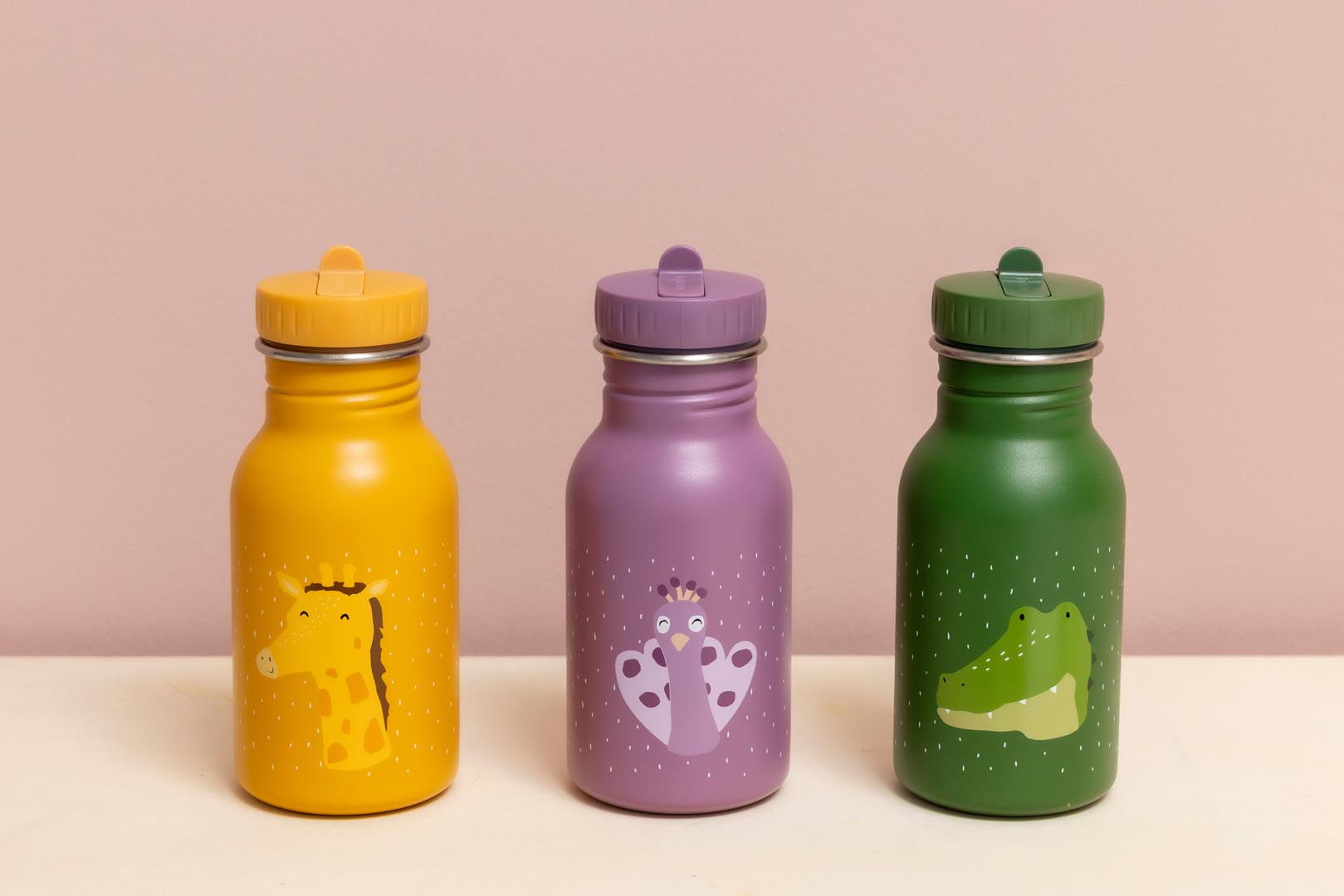 Trixie Baby En déplacement Gourde 350ml Gourde Mr. Giraffe 350 ml en inox