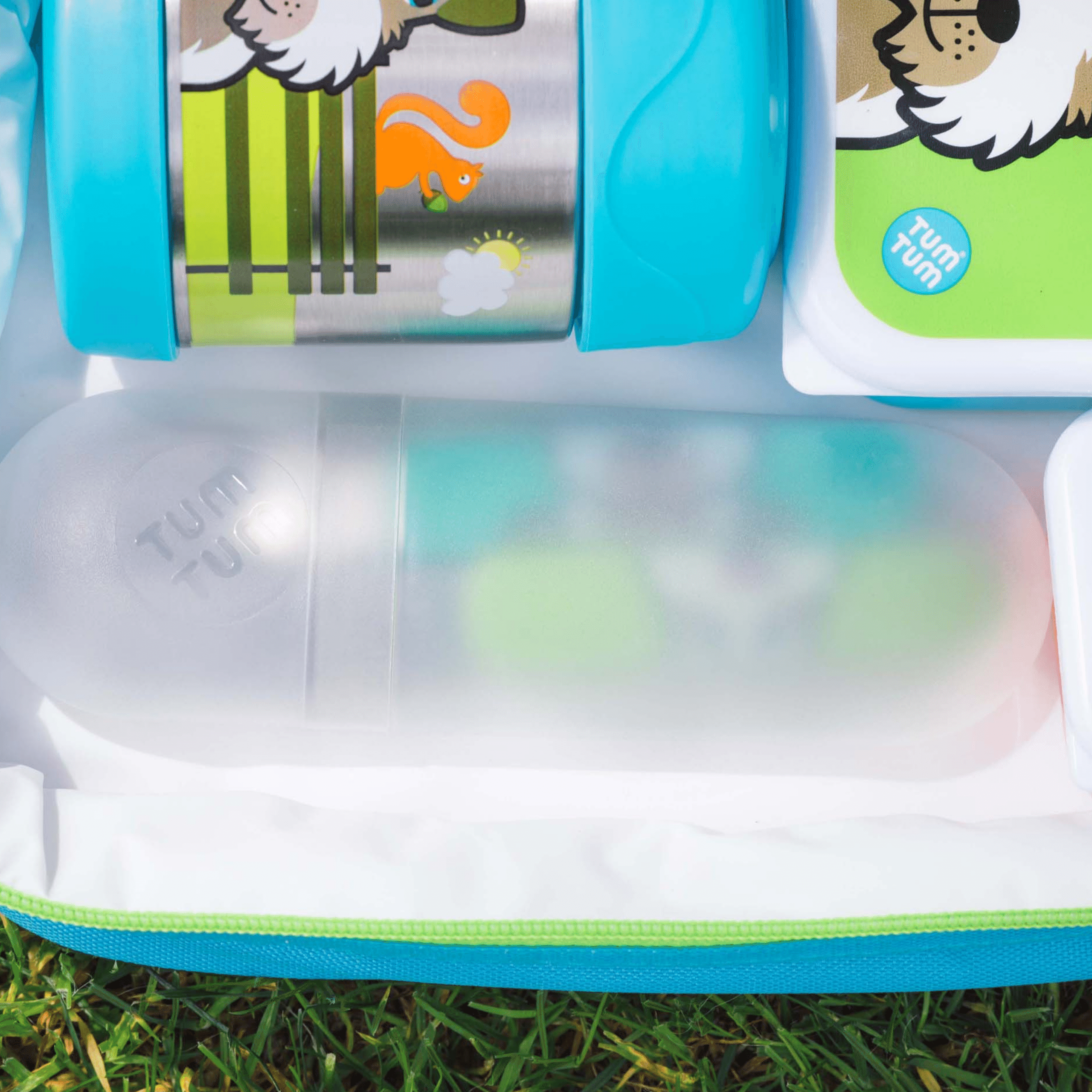 Tum Tum Cutlery Scruff the Dog couverts enfant avec étui