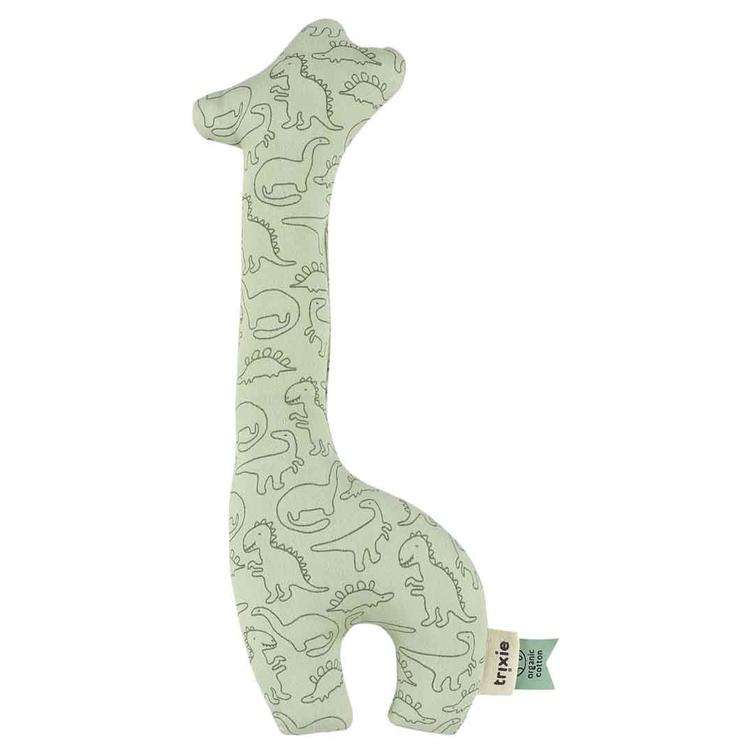 Trixie Baby Premiers jouets Hochet Girafe Daring Dino doux