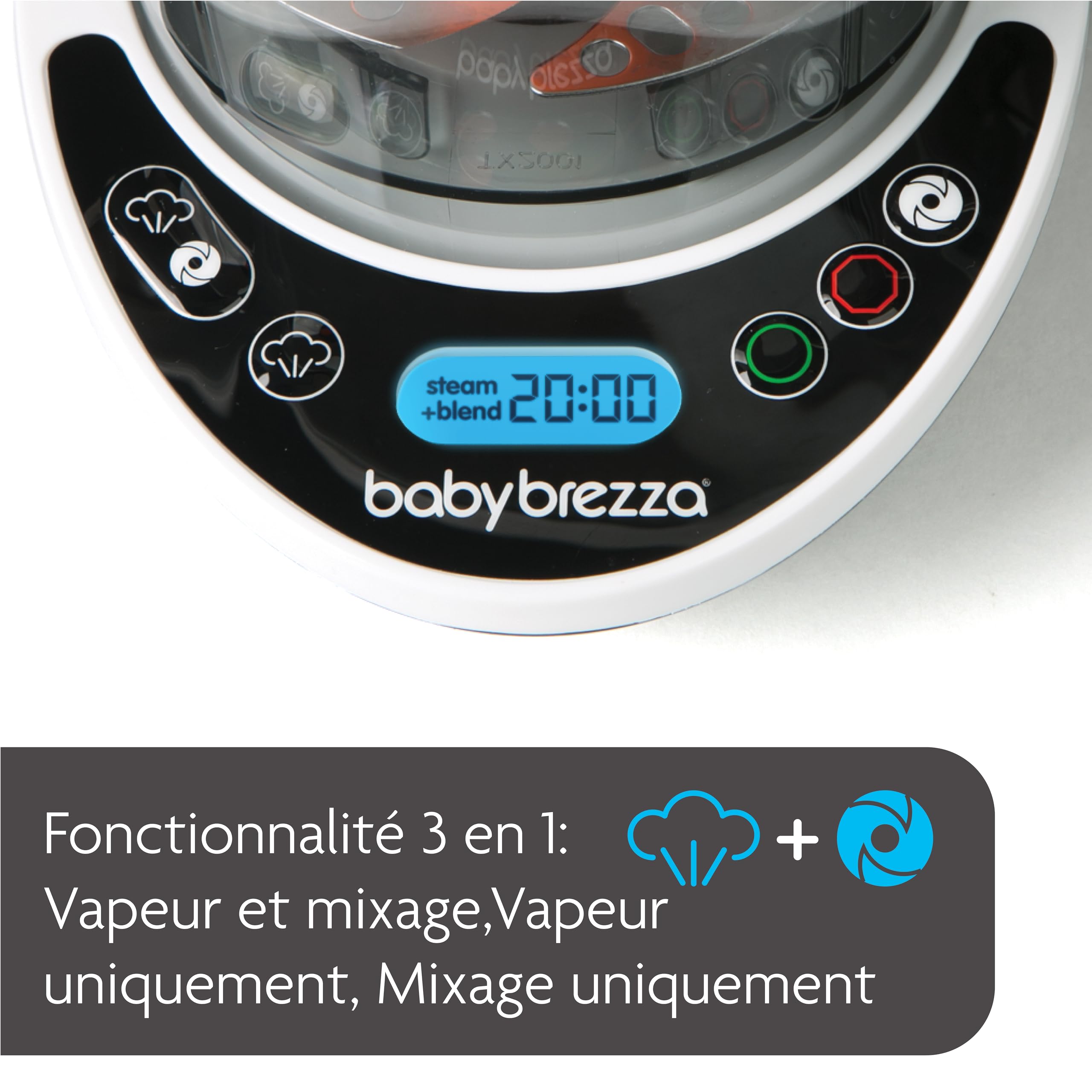 Baby Brezza Robots cuiseur-mixeur Food Maker Deluxe robot bébé 3 en 1