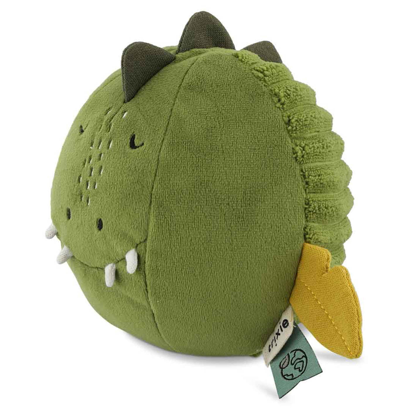 Trixie Baby Jouets d'activités Balle sonore Mr. Dino avec clochette