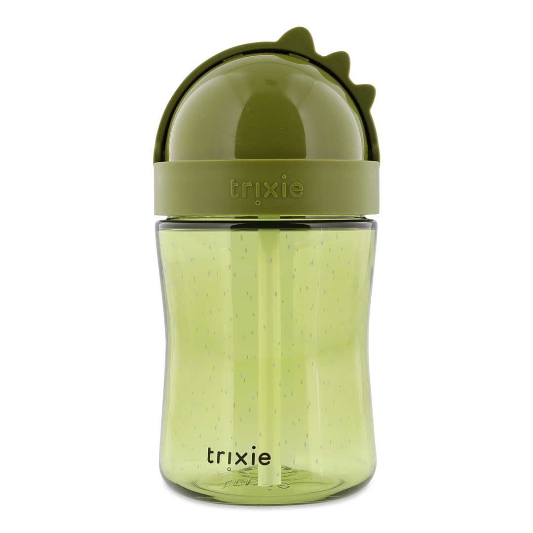 Trixie Baby Tasses et gobelets Mr. Dino gobelet avec paille anti-fuite