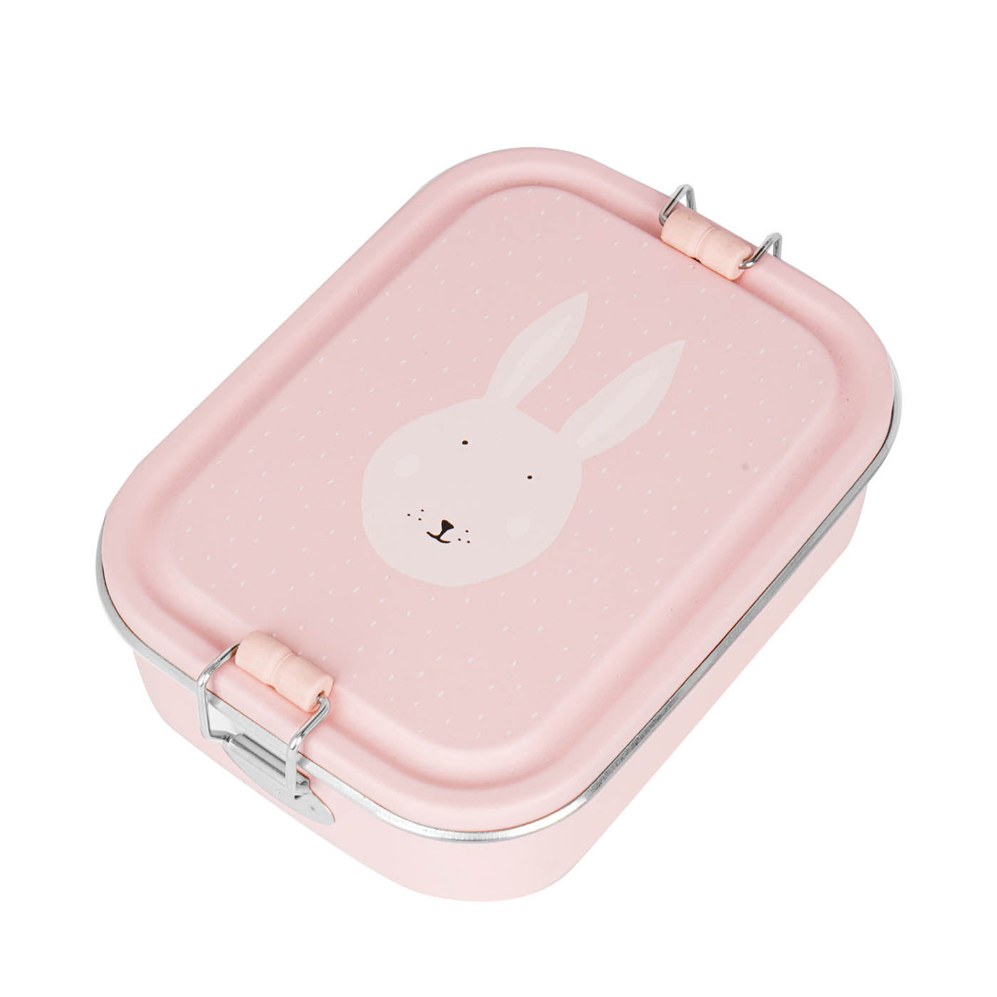 Trixie Baby Boîtes à goûter et boîtes repas Boîte repas petite Mrs. Rabbit inox