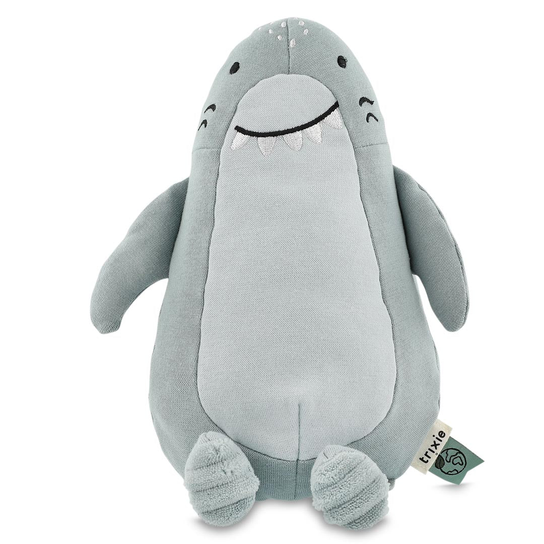 Trixie Baby Premiers jouets Peluche petite Mr. Shark coton bio