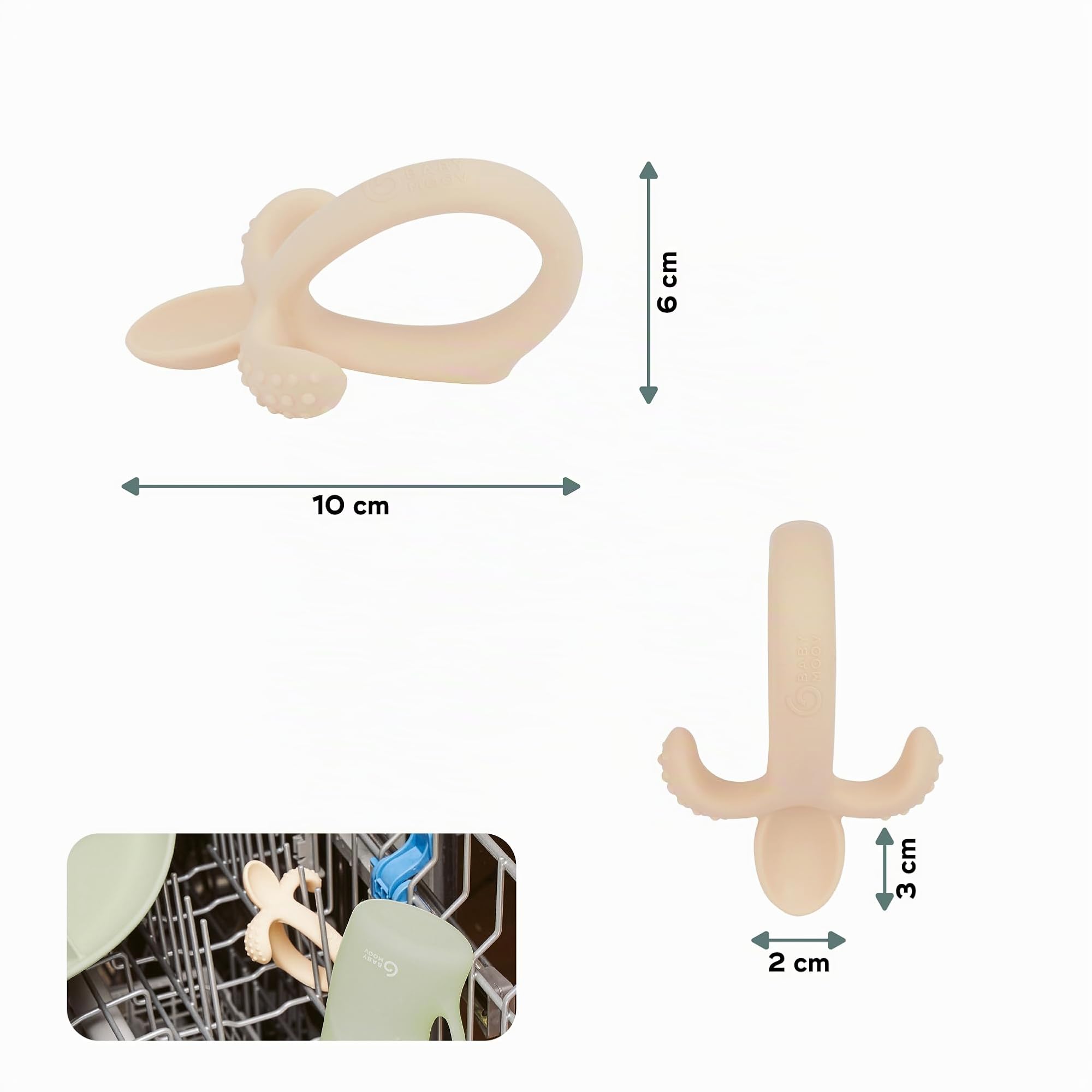 Babymoov Isy / Babybols cuillère bébé silicone dès 4 mois
