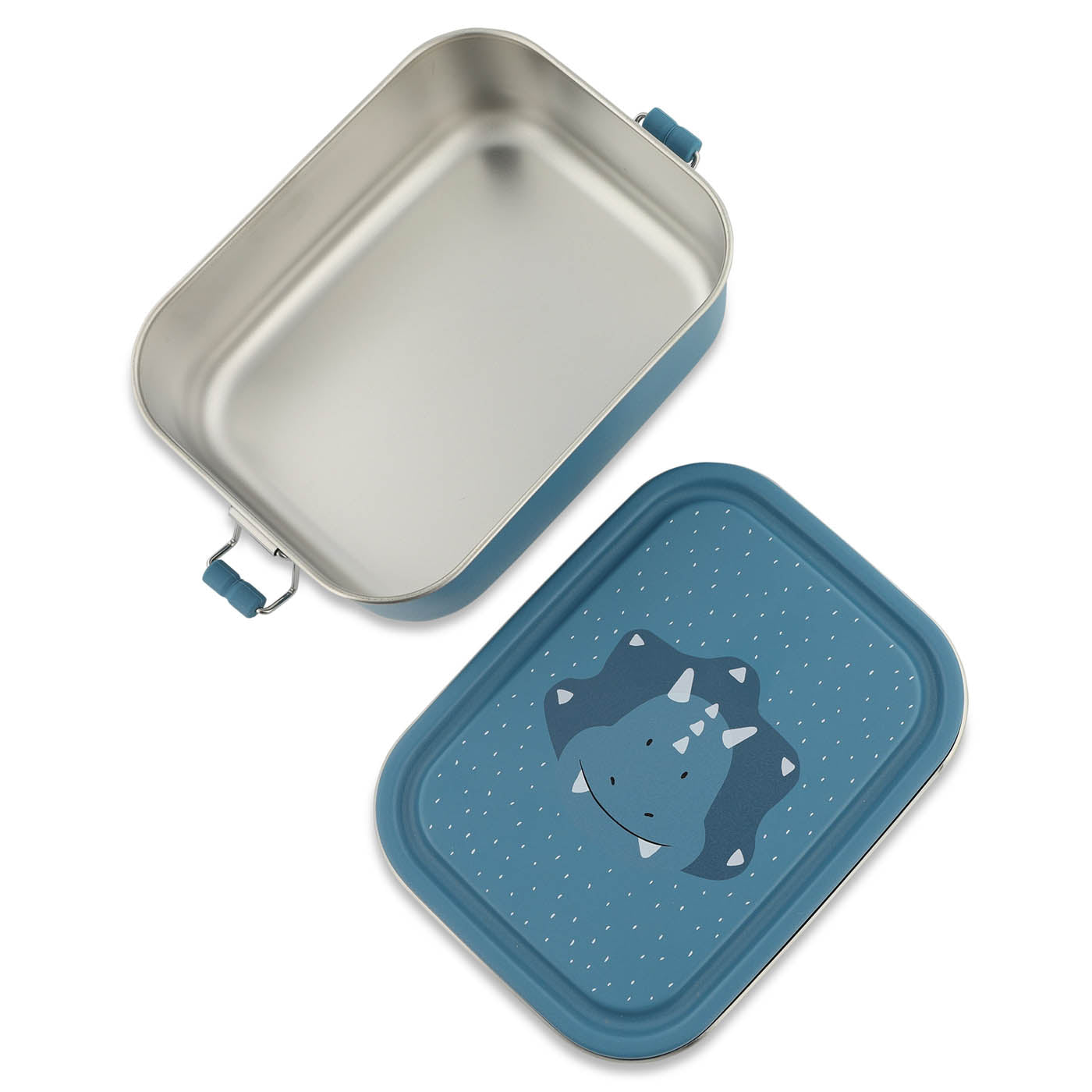 Trixie Baby Boîtes à goûter et boîtes repas boîte repas petite Mr. Triceratops inox