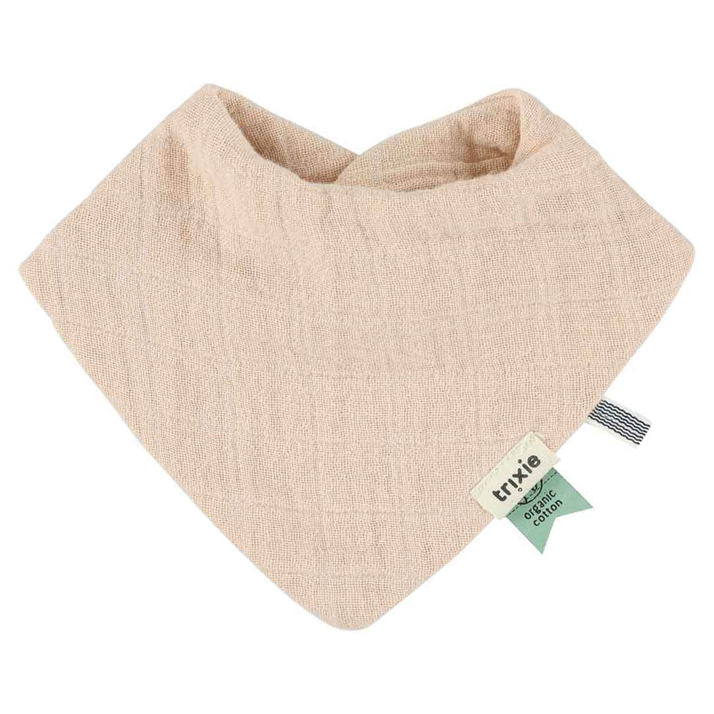 Trixie Baby Bavoirs Bavoir bandana 3-pack mix Rosy Rabbit lot de 3 absorbants