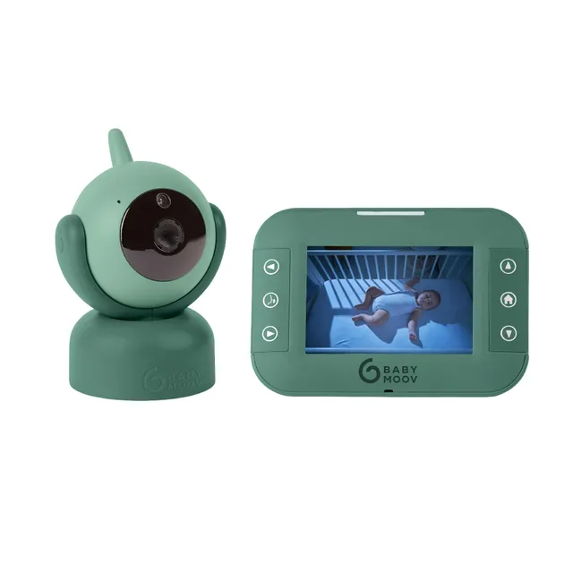 Babymoov YOO Twist babyphone vidéo caméra motorisée 360° écran 3,5 pouces