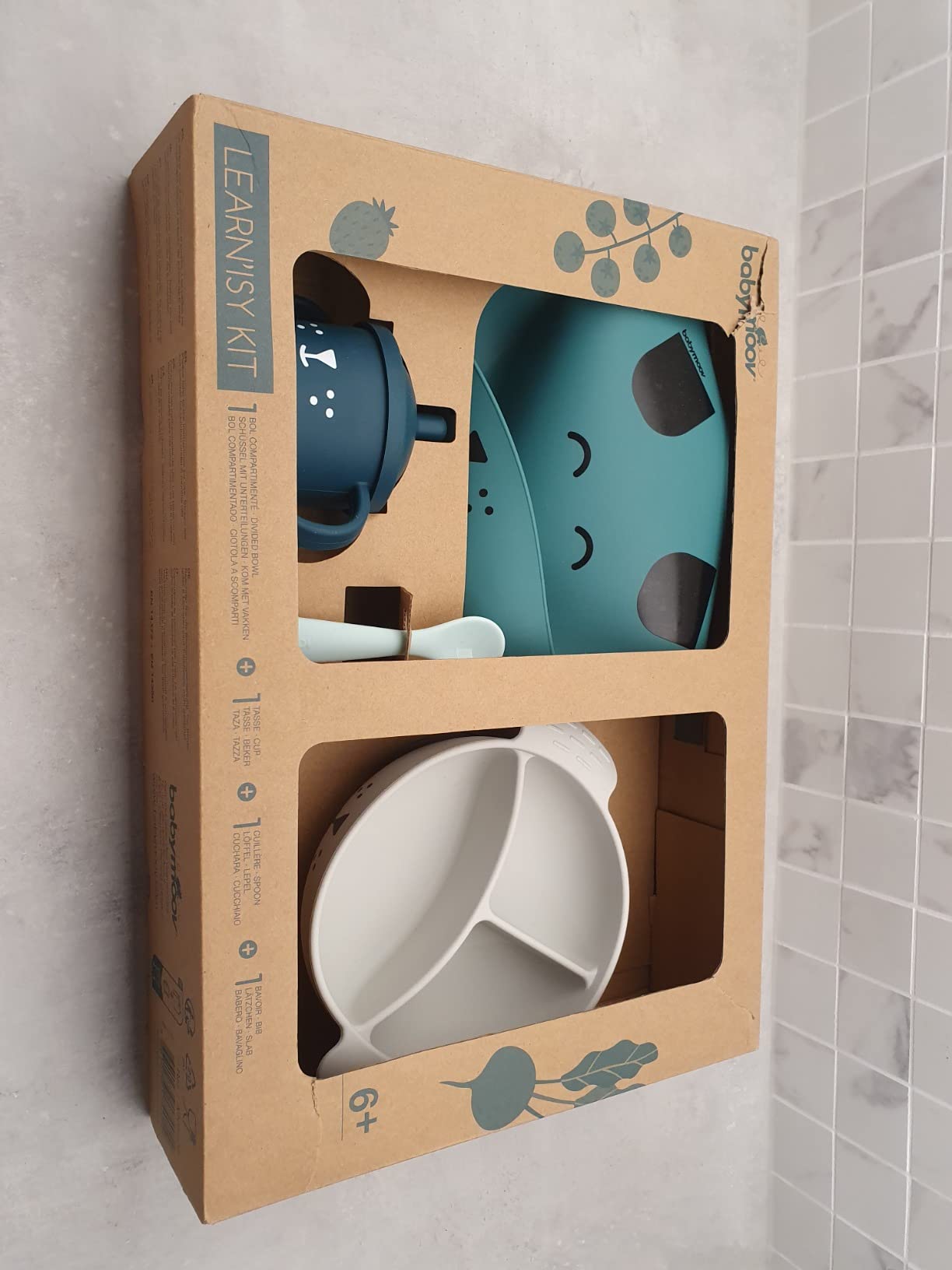 Babymoov Learn'ISY coffret repas Renard Terracotta 15-24 mois